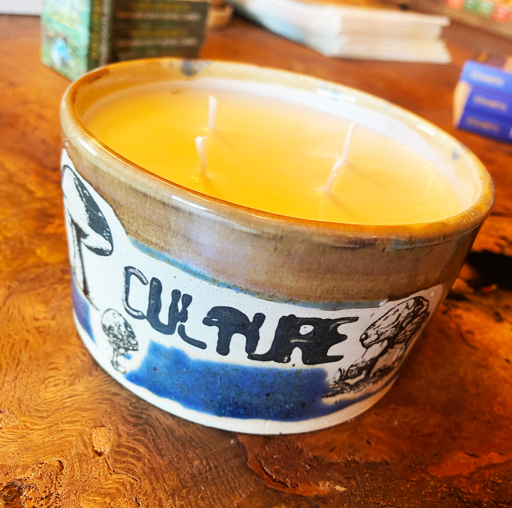 Culture Candle 100% handmade and poured
