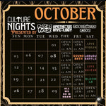 Culture Nights October Schedule