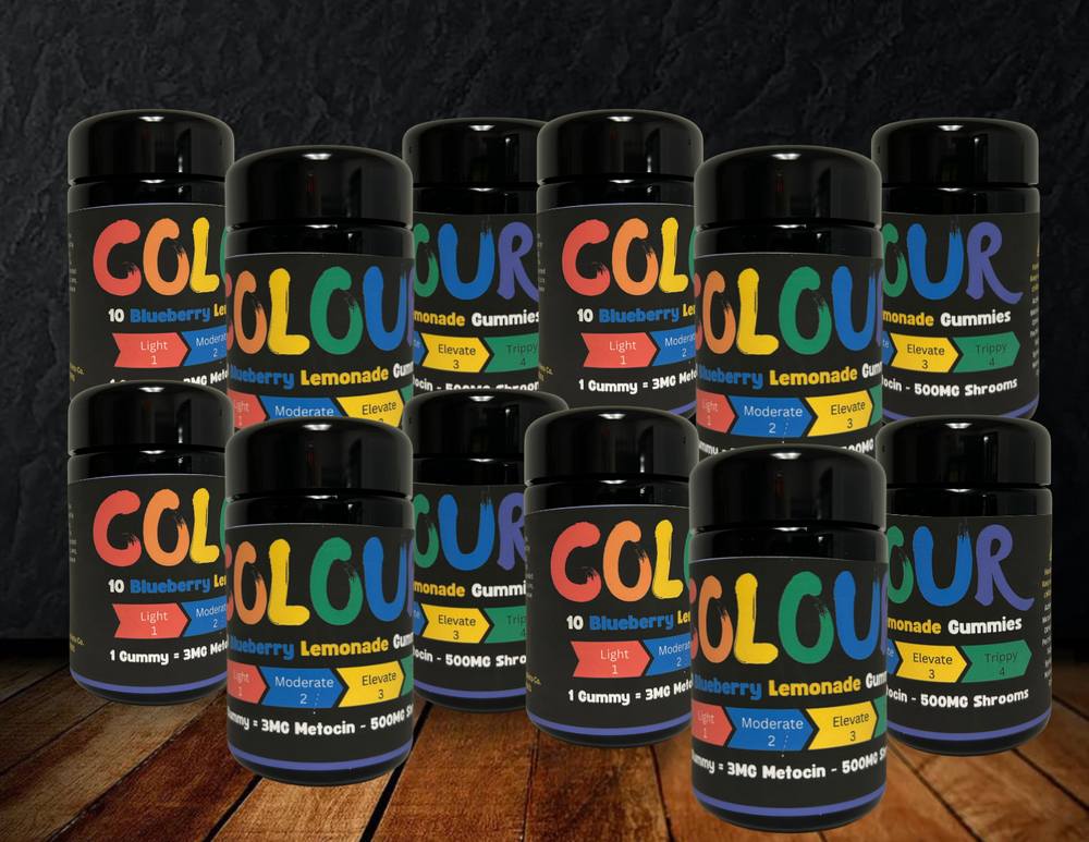COLOUR Active Gummies - Master Case of 12 Jars – CULTUREShrooms