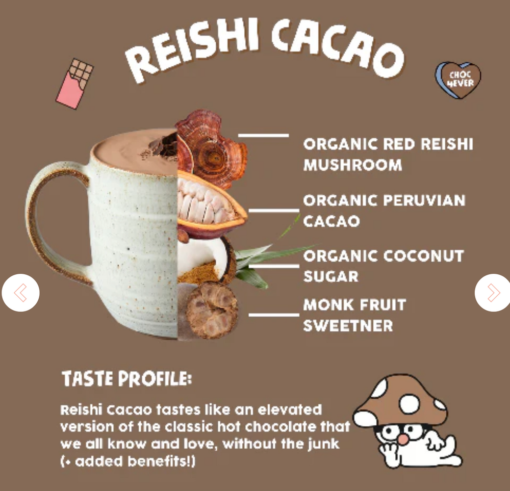 
                  
                    Reishi Cacao Packet by Renewed
                  
                