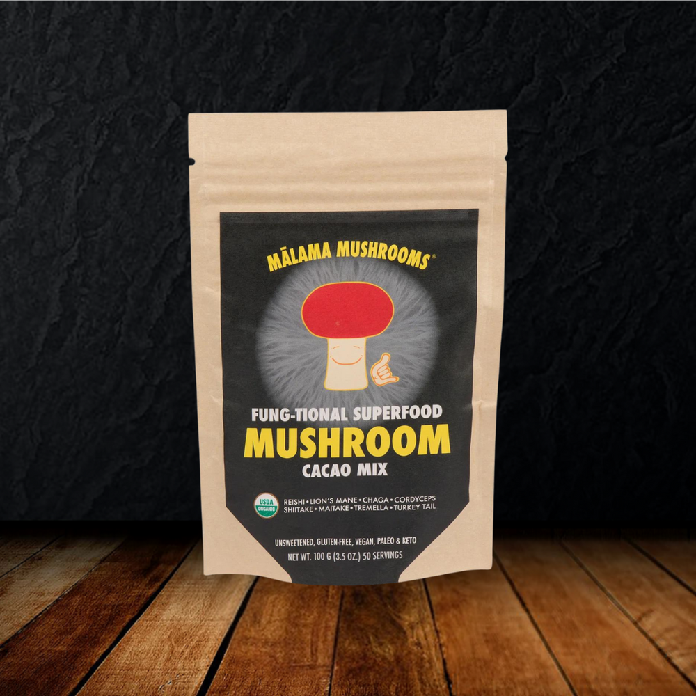 Mālama Mushrooms 8 Mushroom Cacao Mix