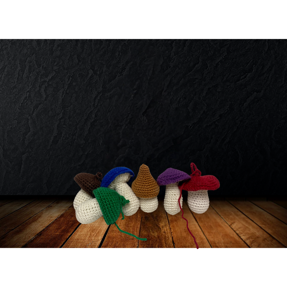 Handmade Mushroom Crochets