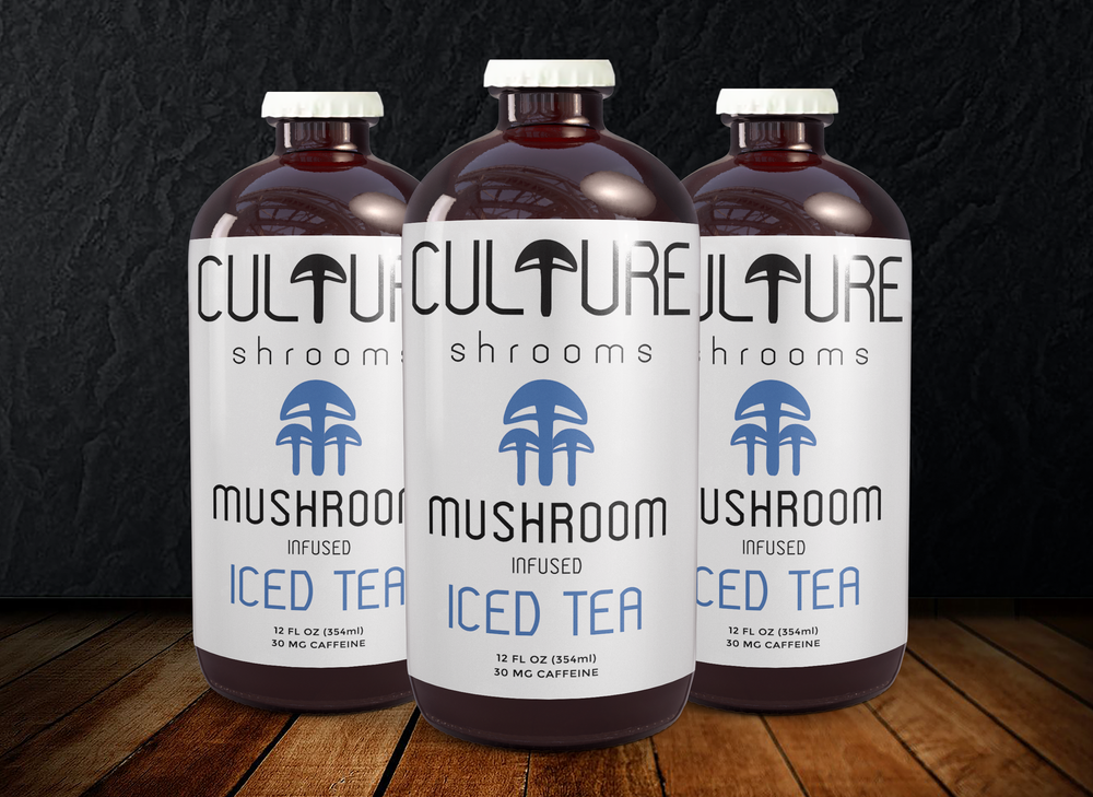 mushroom iced tea
