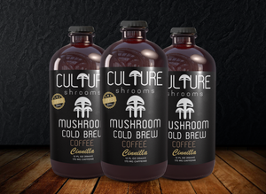 
                  
                    Cinnilla Cold Brew Mushroom Coffee (12Fl Oz) by Culture Shrooms
                  
                