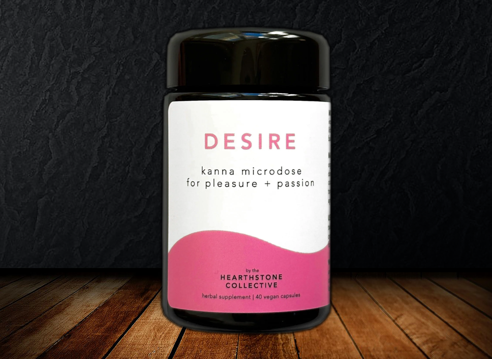 
                  
                    Desire kanna microdose for pleasure + passion by Hearthstone Collective
                  
                