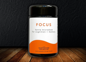 
                  
                    Focus kanna microdose for cognition + memory by Hearthstone Collective
                  
                