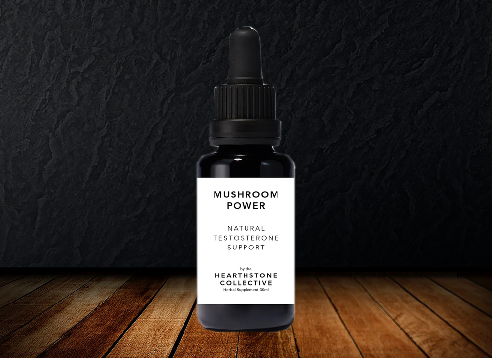 Mushroom Power Natural Testosterone Drops by Hearthstone Collective