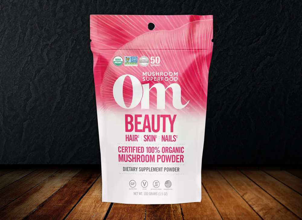 Om - Beauty Blend Organic Mushroom Powder Hair. Skin. Nails.