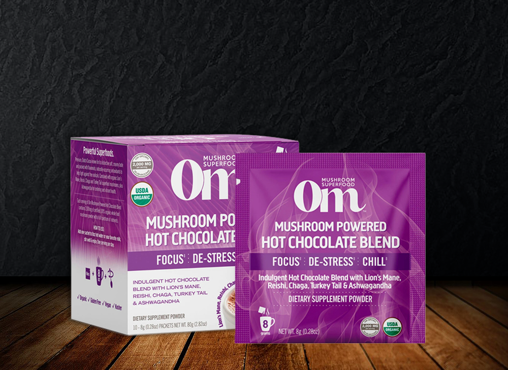 Om - Hot Chocolate Blend Organic Mushroom Hot Drink